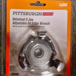 Universal 3-claw oil filter wrench