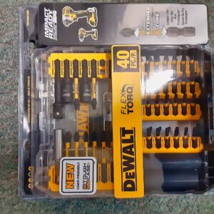 40-piece drill bit set